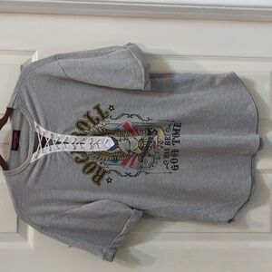 Seductions by Siren Women's Vintage Short Sleeve Tee w/Rounded Hem Size Medium